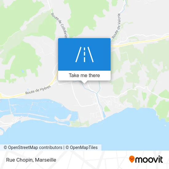 Rue Chopin map