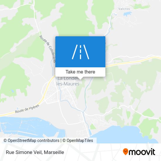 Rue Simone Veil map
