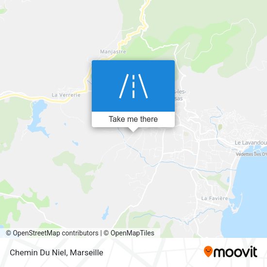 Chemin Du Niel map
