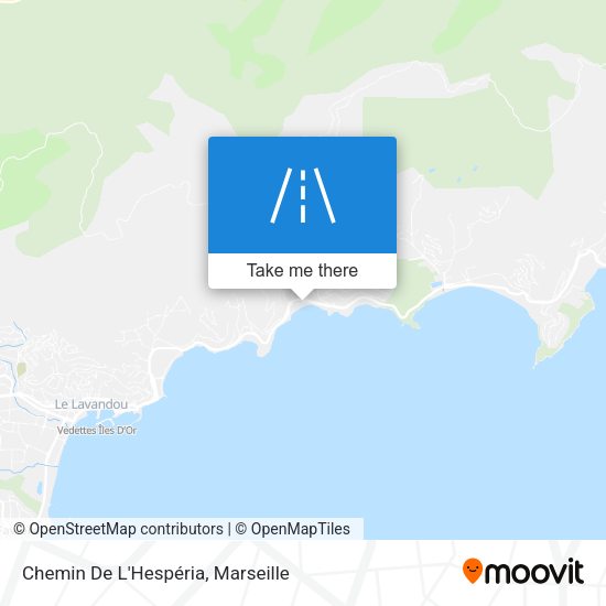 Chemin De L'Hespéria map