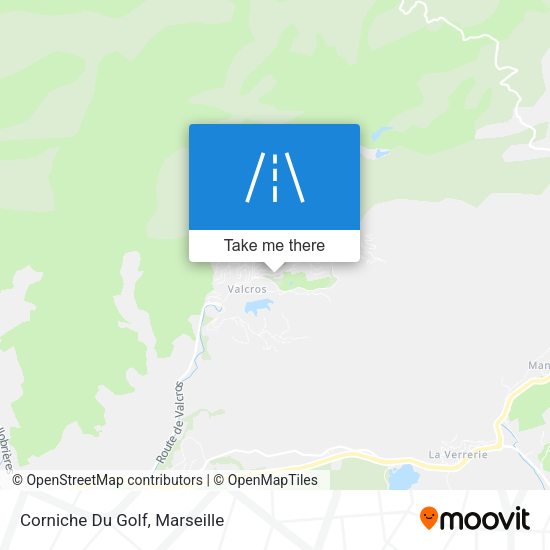 Corniche Du Golf map