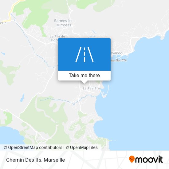 Chemin Des Ifs map