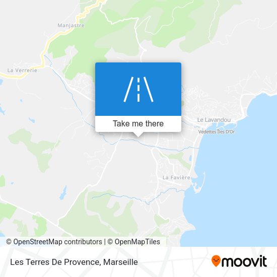 Les Terres De Provence map
