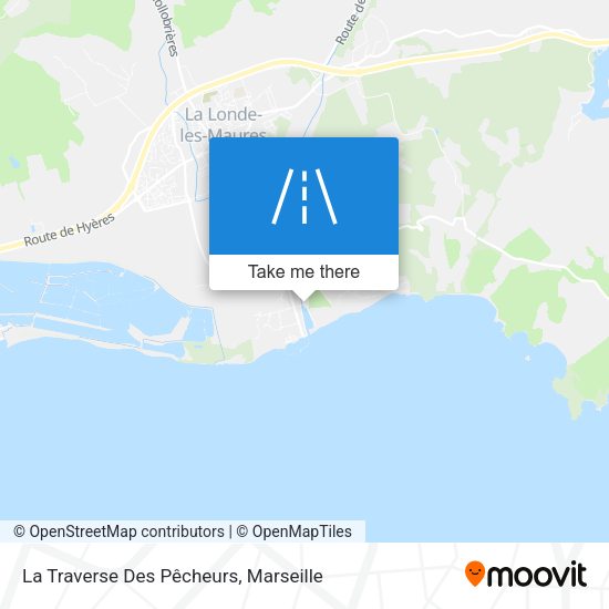 La Traverse Des Pêcheurs map