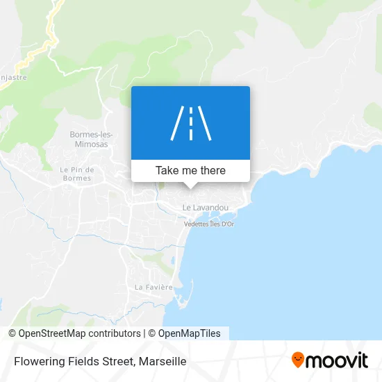 Rue Des Champs Fleuris map