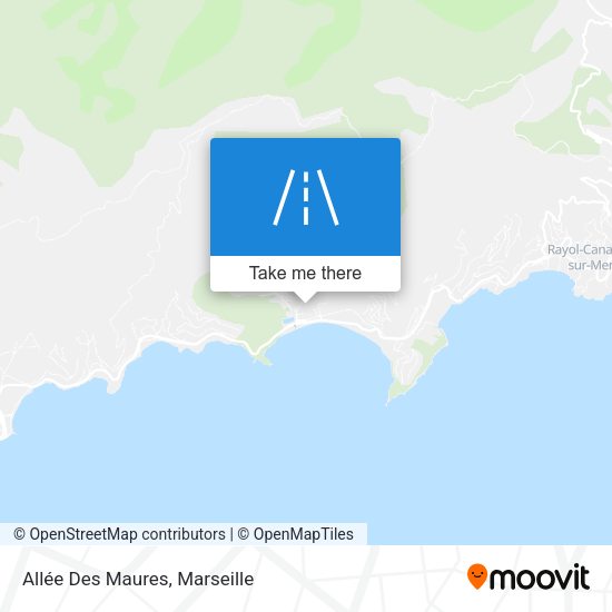 Allée Des Maures map