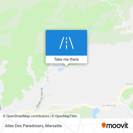 Allée Des Paradisiers map