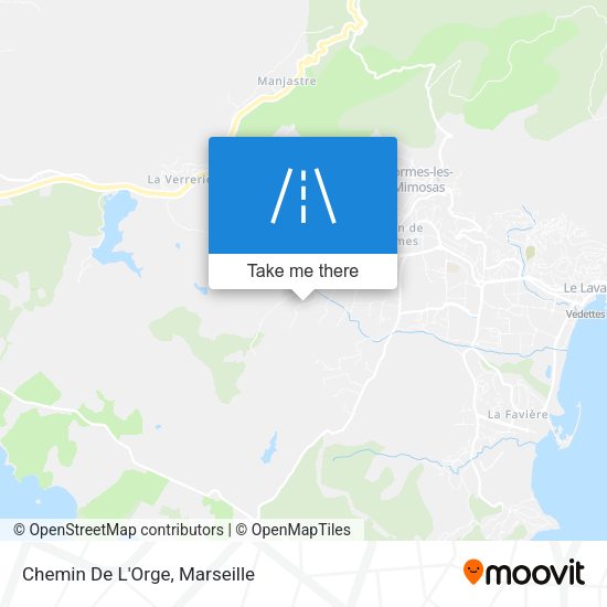 Chemin De L'Orge map