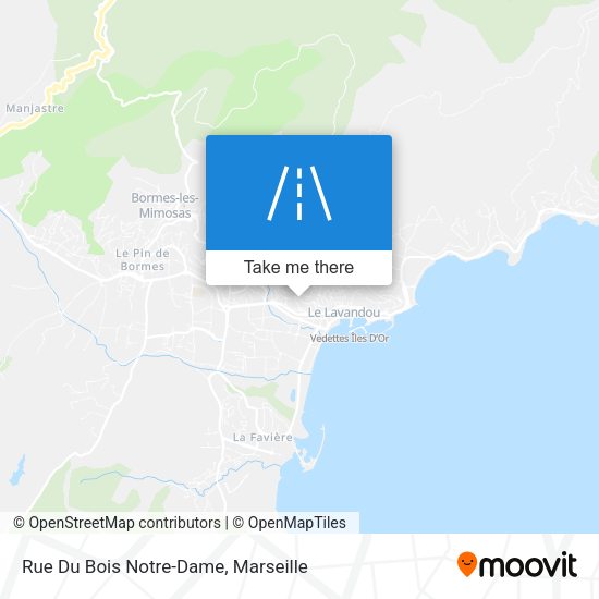 Rue Du Bois Notre-Dame map