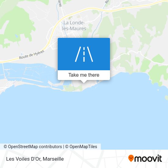 Les Voiles D'Or map