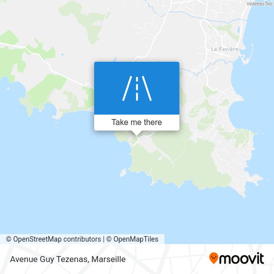 Avenue Guy Tezenas map
