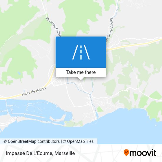 Impasse De L'Écume map
