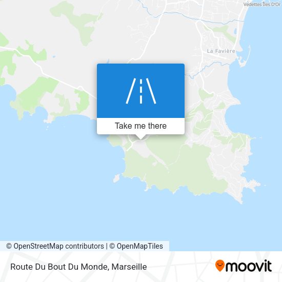 Route Du Bout Du Monde map