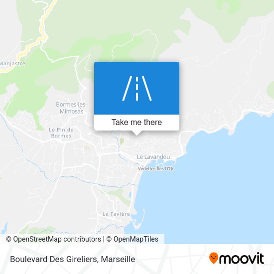 Boulevard Des Gireliers map