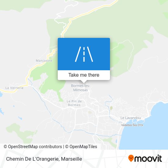 Chemin De L'Orangerie map