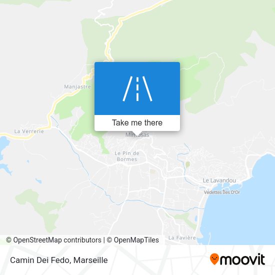 Camin Dei Fedo map