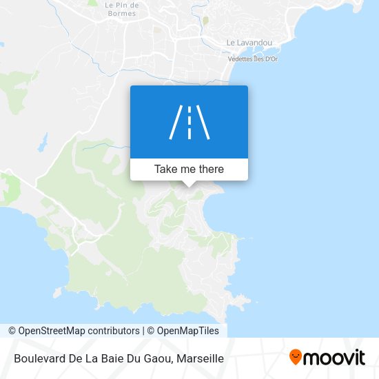 Boulevard De La Baie Du Gaou map