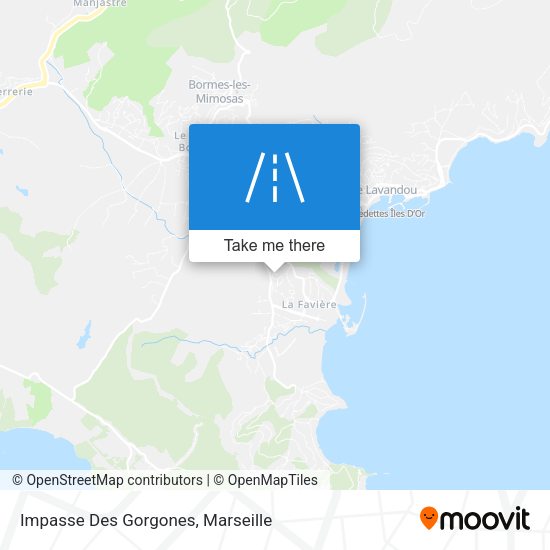 Impasse Des Gorgones map