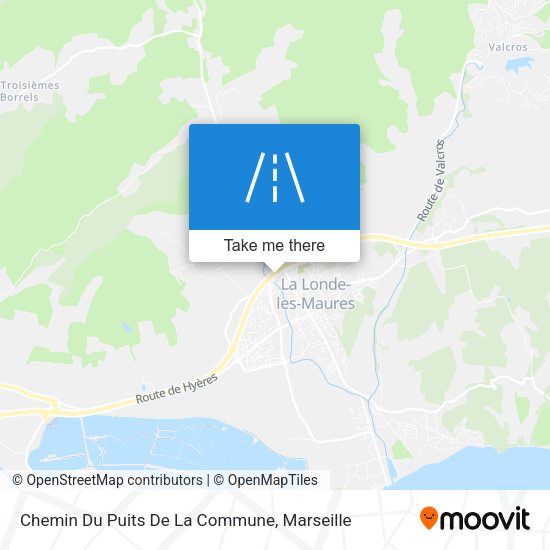 Chemin Du Puits De La Commune map
