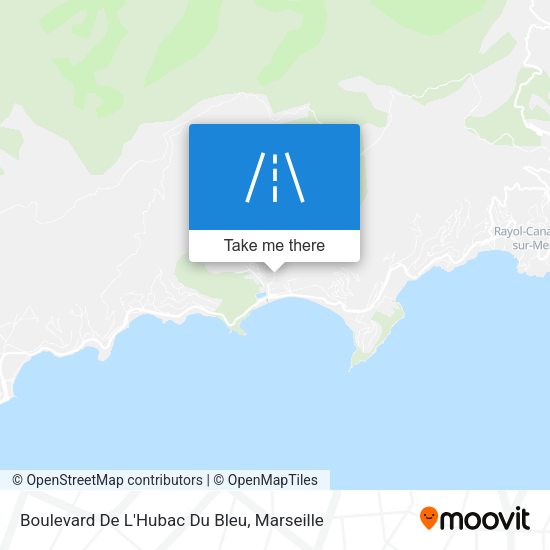 Boulevard De L'Hubac Du Bleu map