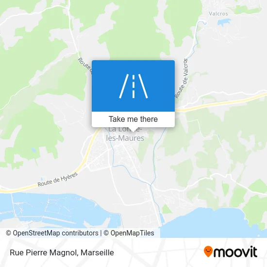 Rue Pierre Magnol map