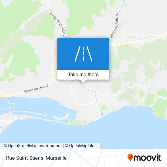 Rue Saint-Saëns map