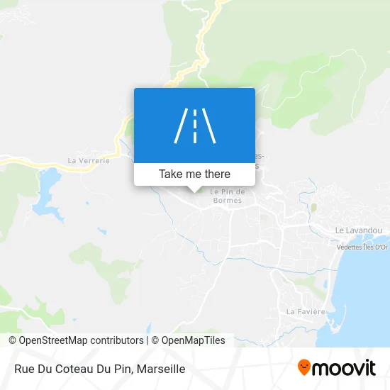 Rue Du Coteau Du Pin map