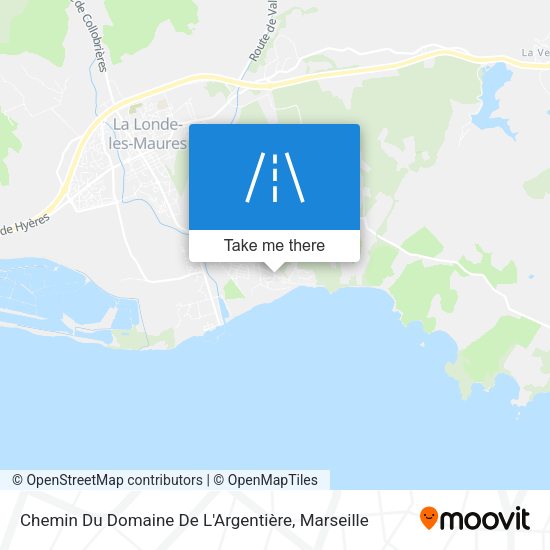Chemin Du Domaine De L'Argentière map