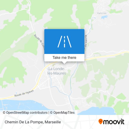 Chemin De La Pompe map