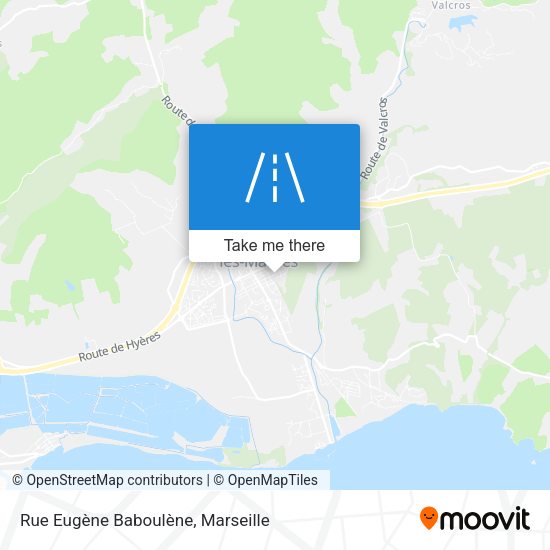 Rue Eugène Baboulène map