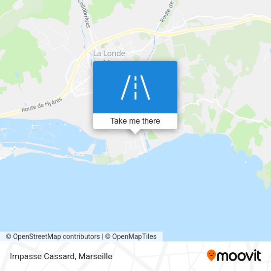Impasse Cassard map
