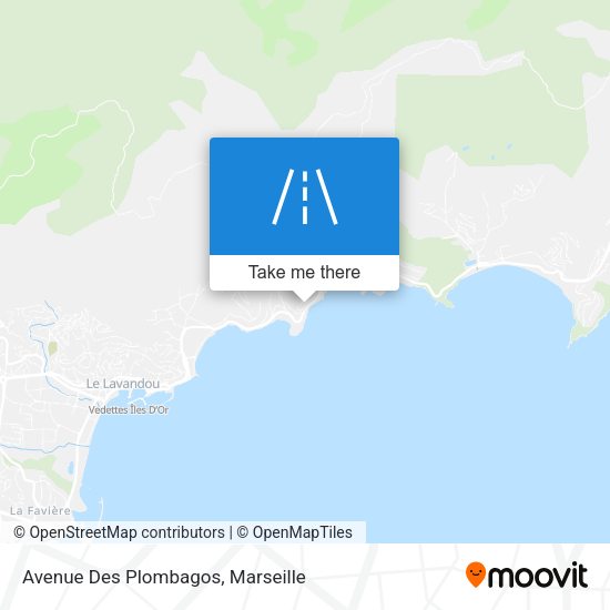 Avenue Des Plombagos map