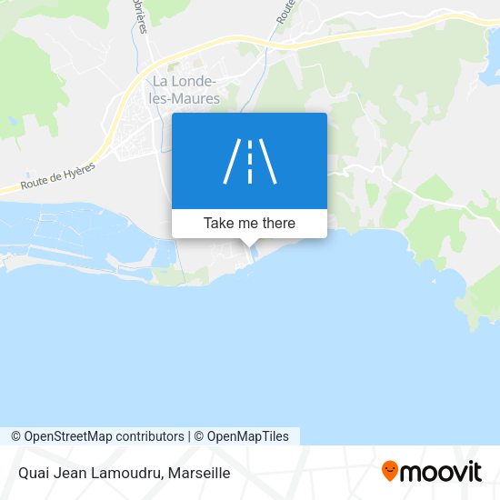 Quai Jean Lamoudru map