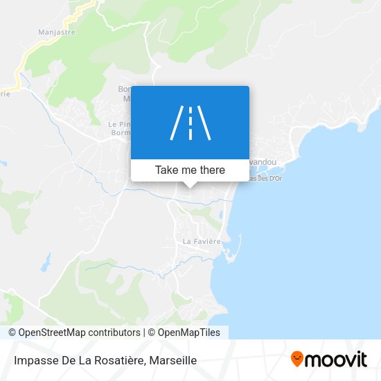 Impasse De La Rosatière map
