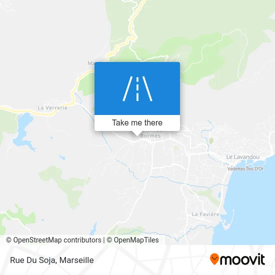 Rue Du Soja map