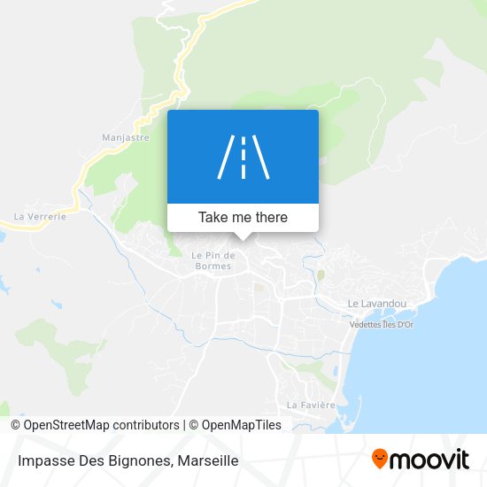 Impasse Des Bignones map