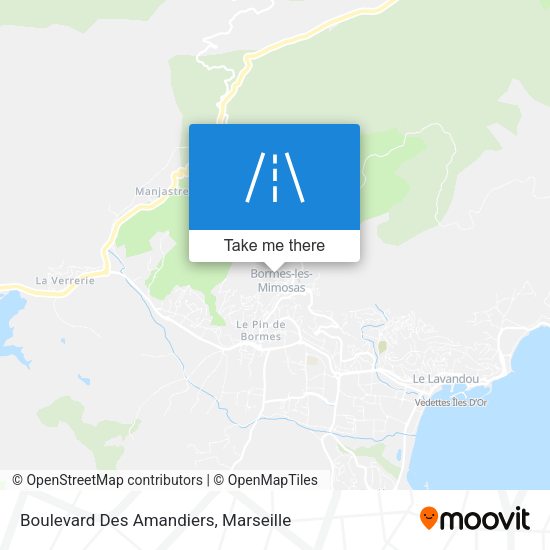 Boulevard Des Amandiers map