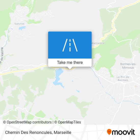 Chemin Des Renoncules map