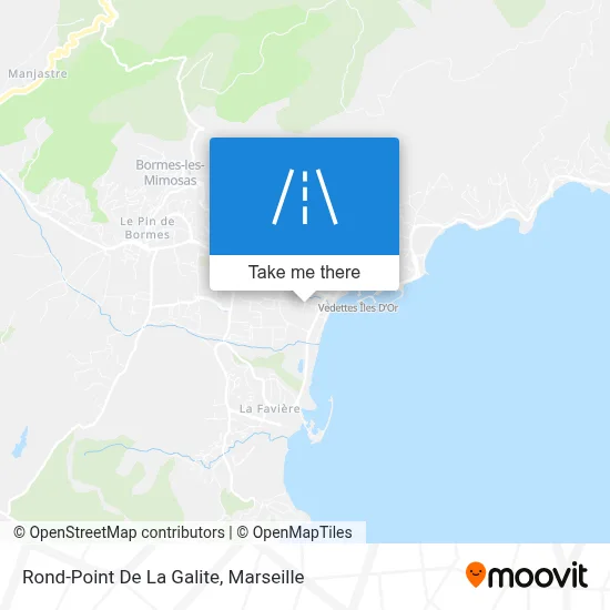 Rond-Point De La Galite map