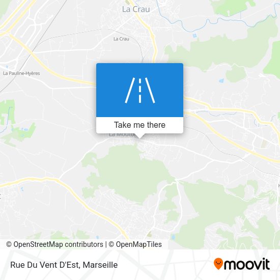 Rue Du Vent D'Est map