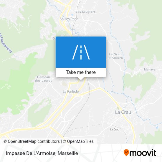 Impasse De L'Armoise map