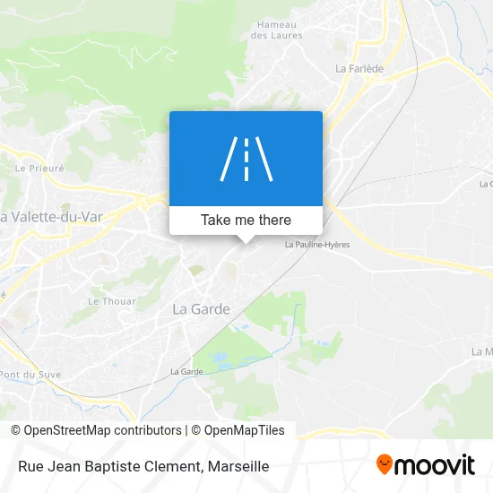 Rue Jean Baptiste Clement map