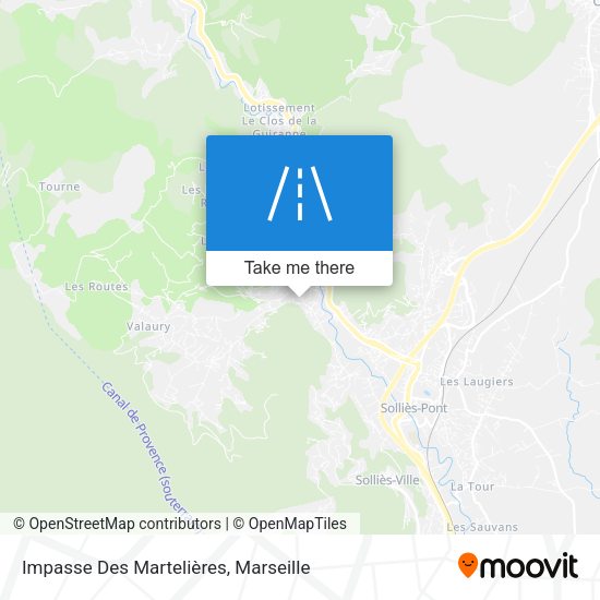 Impasse Des Martelières map