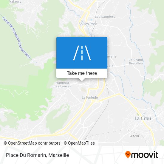 Place Du Romarin map