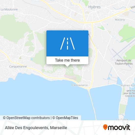 Allée Des Engoulevents map