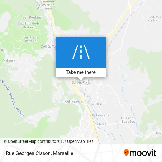 Rue Georges Cisson map