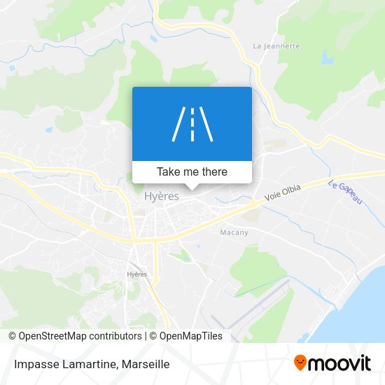 Impasse Lamartine map