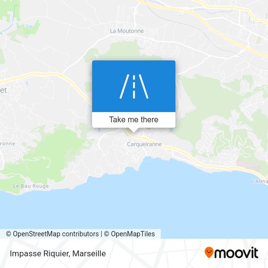 Impasse Riquier map