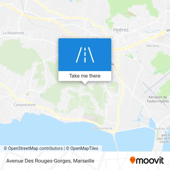 Avenue Des Rouges-Gorges map