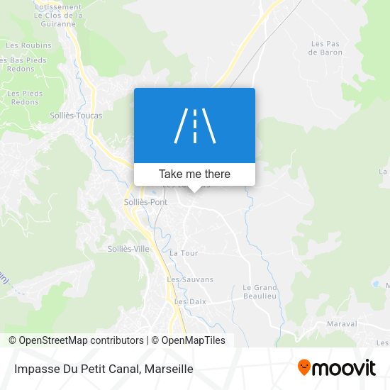 Impasse Du Petit Canal map